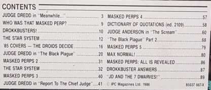 комиксы Judge Dredd / Annual 1987