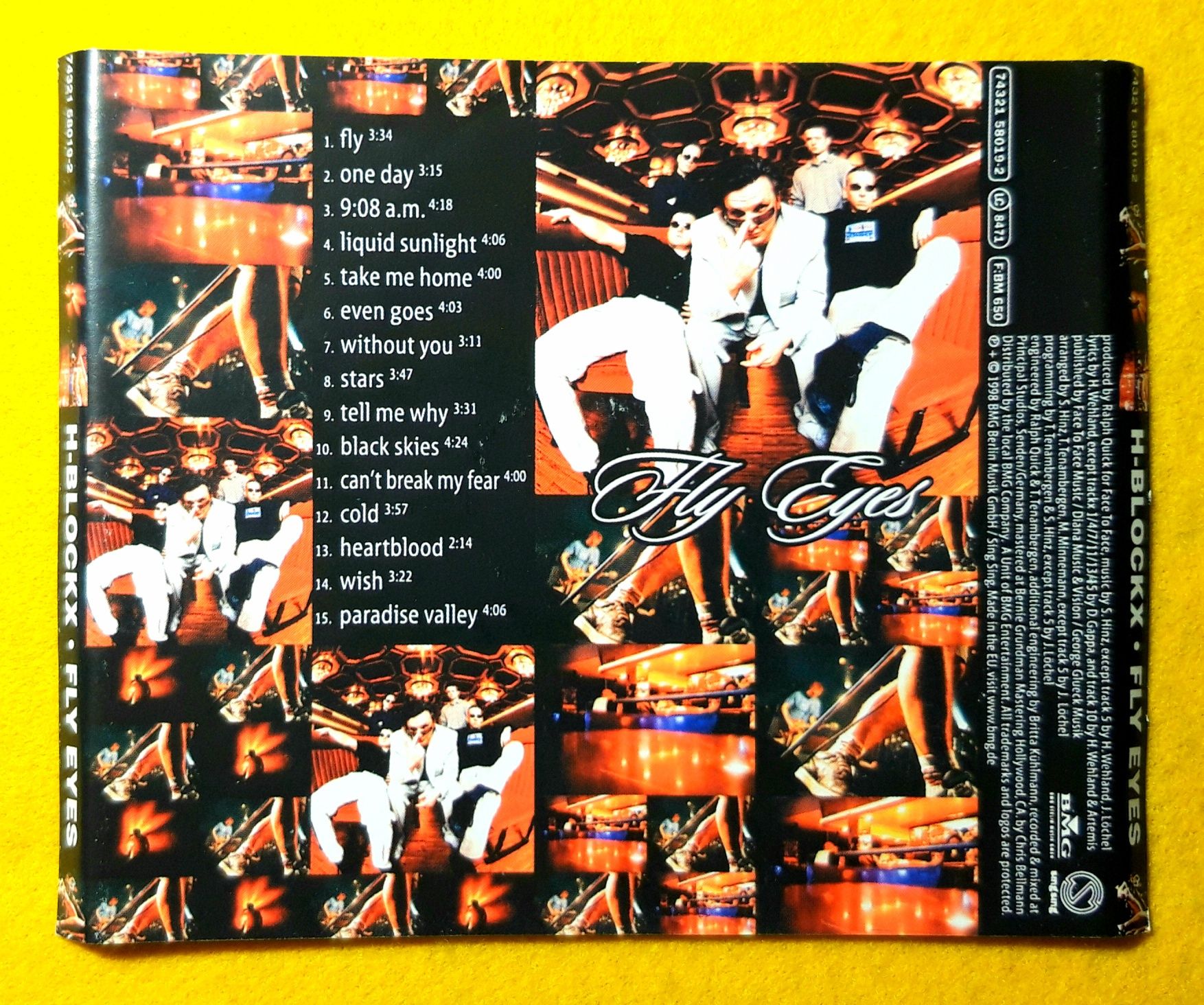 H-Blockx – Fly Eyes (CD, 1998)