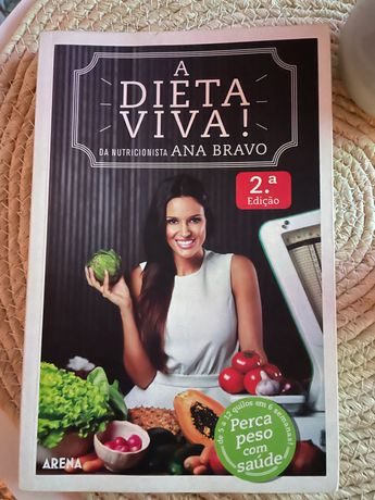 Livro a dieta viva de Ana Bravo
