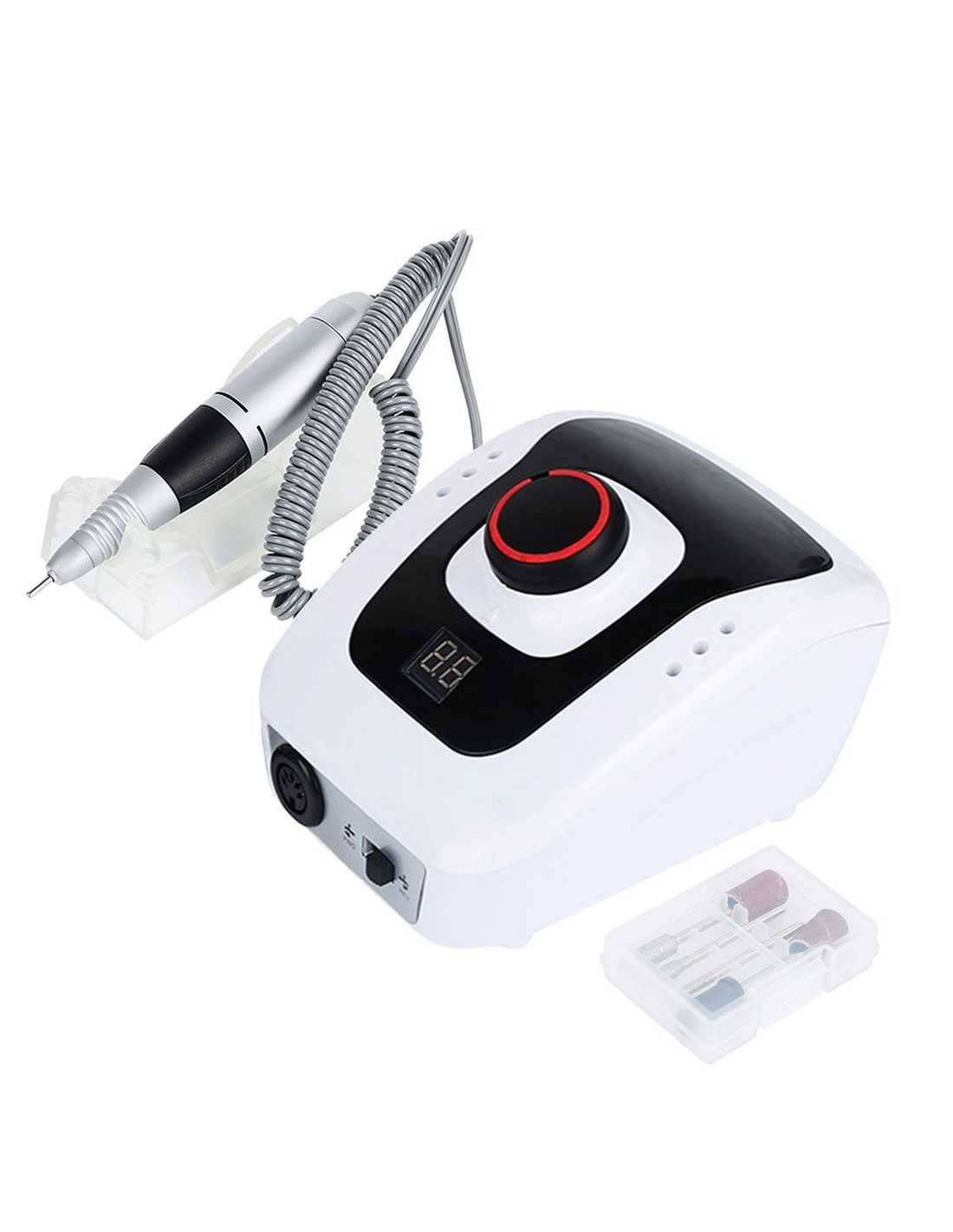 Broca Unhas Micromotor Digital 35000 RPM para Unhas de Gel NOVA