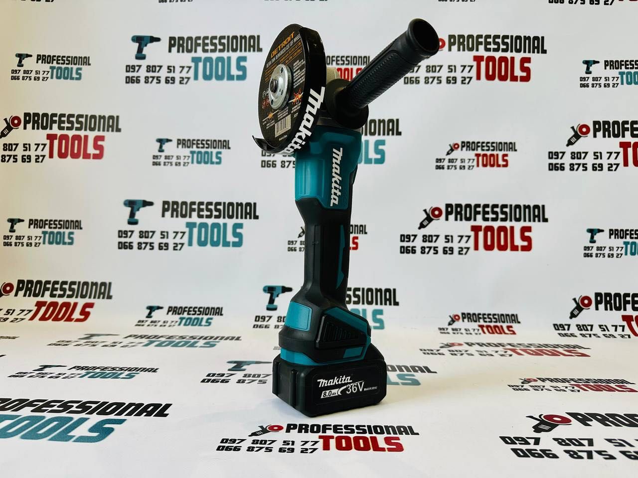 Makita Набор 2в1 Болгарка DGA504 УШМ + Міні пилка BCS36V 8A Сучкоріз