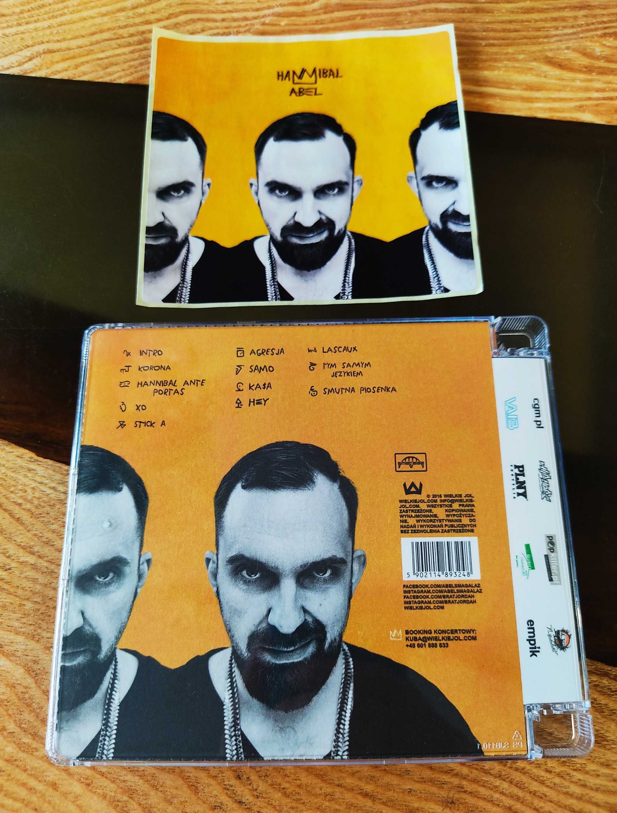 Abel - Hannibal (PREORDER NOWA, autograf, wlepka) Tede Holak Seta Diox