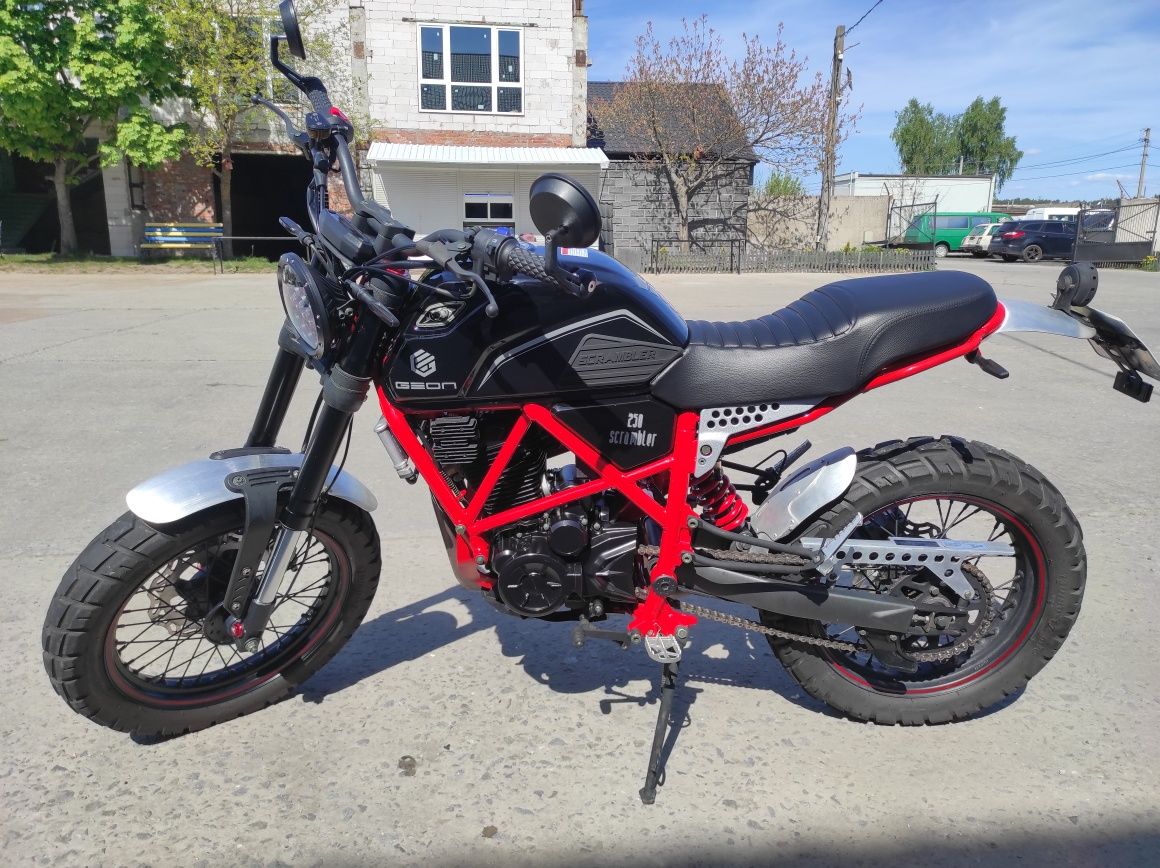 Продам мотоцикл Geon Scrambler 250