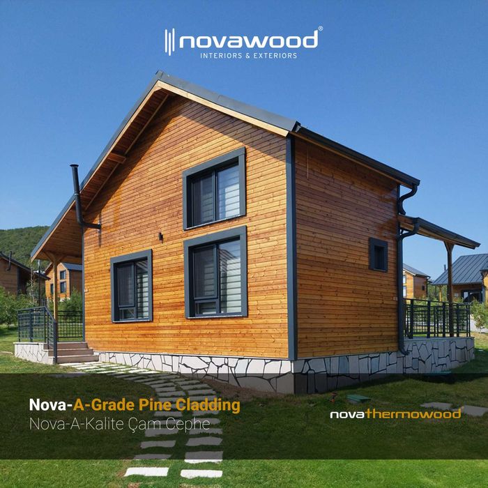 Фасадна дошка. Термодерево. Термососна Україна