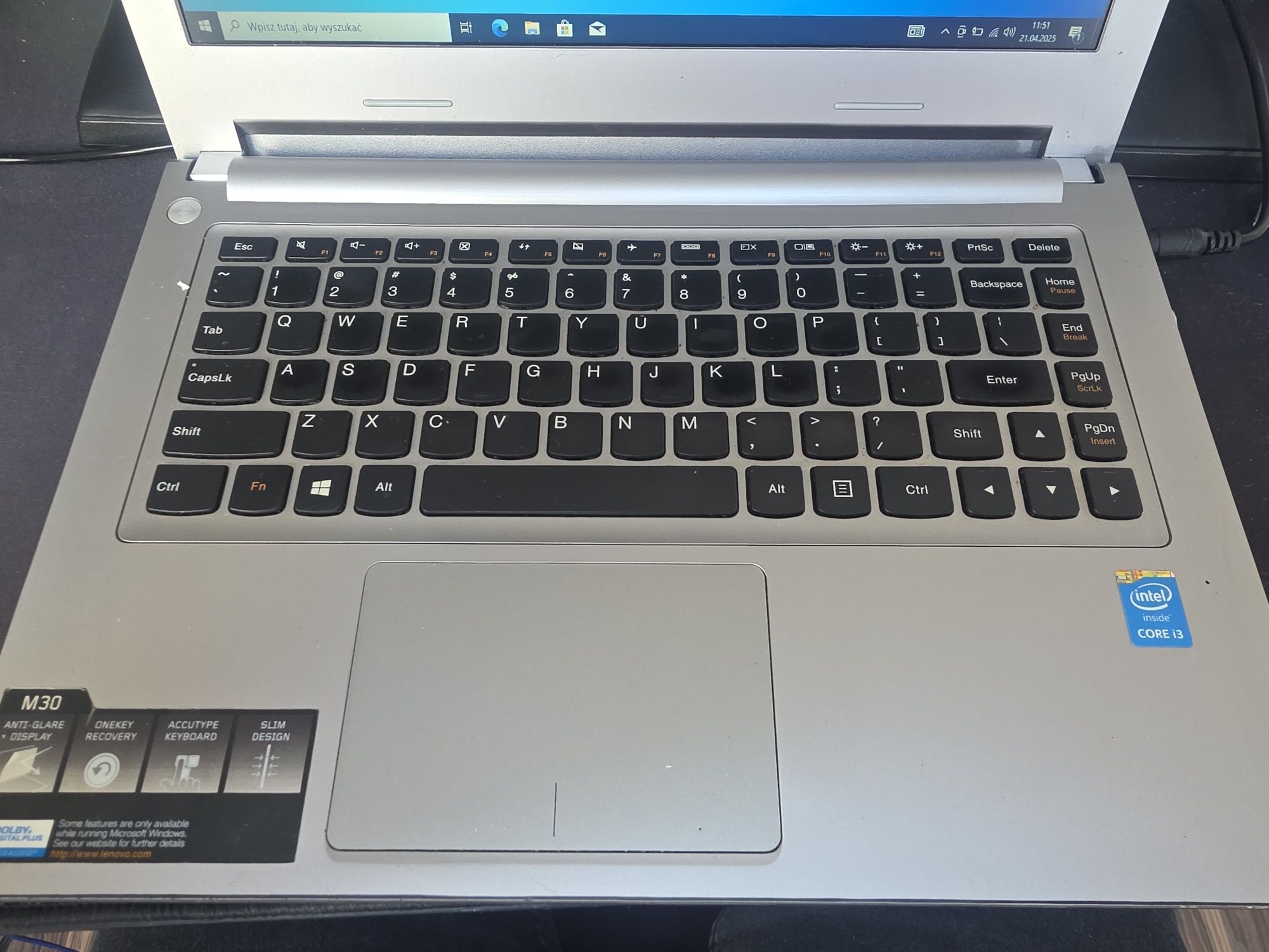 Lenovo M30-70 i3 4GB 128 GB SSD