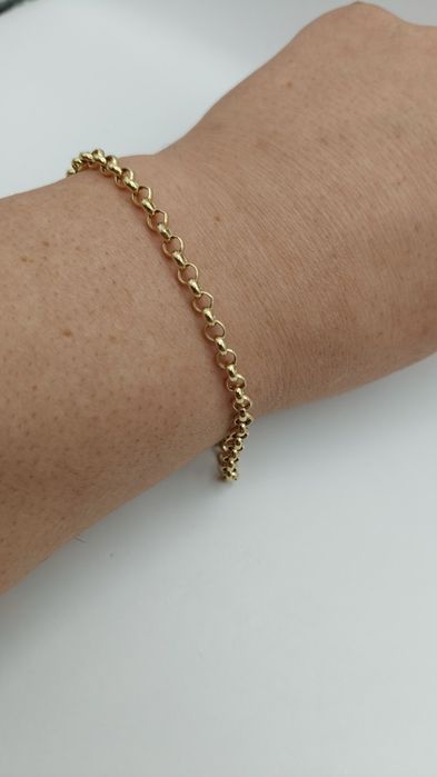 Złota Bransoletka Roli 18cm Pr.585 Nowa Zapraszamy