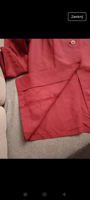 Lniana marynarka damska Marks&Spencer