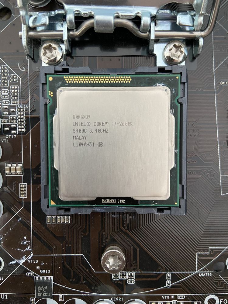 Комплект материнская плата ASRock z77 pro4 + i7 2600k + 16 gb ОЗУ