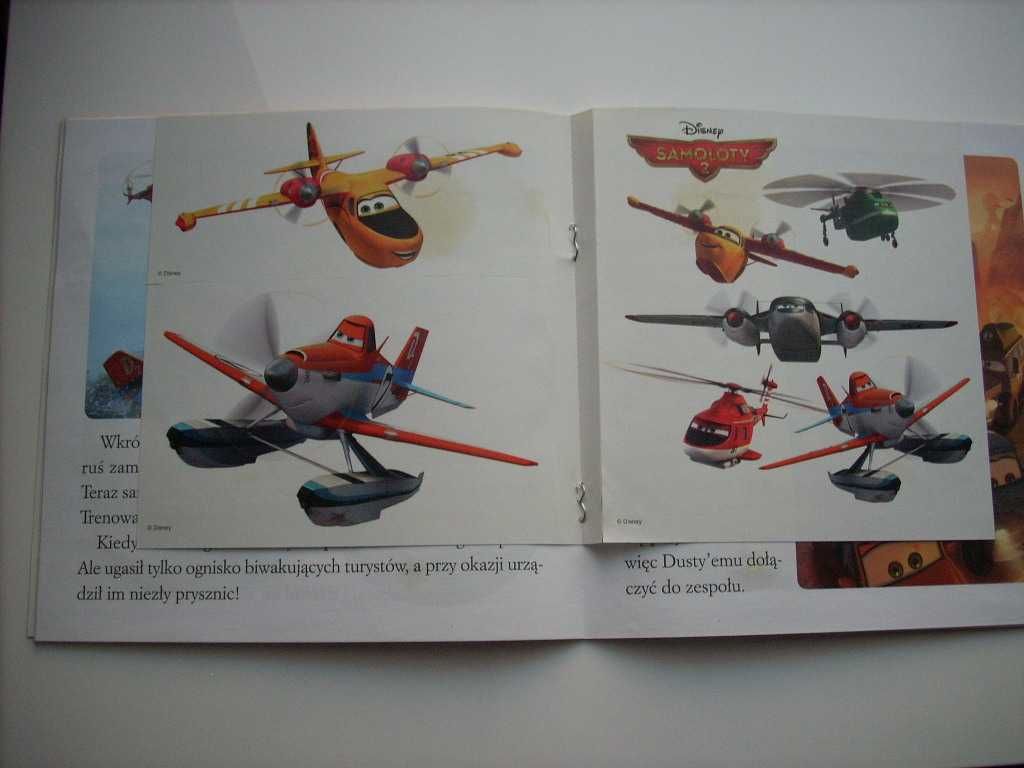 książeczka dla dzieci poczytaj mi mamo Disney Samoloty Auta Złomek