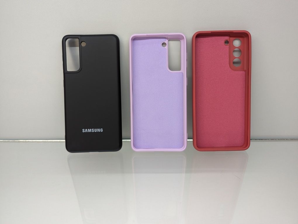 Противоударный чехол Samsung S21 все модели софт тач