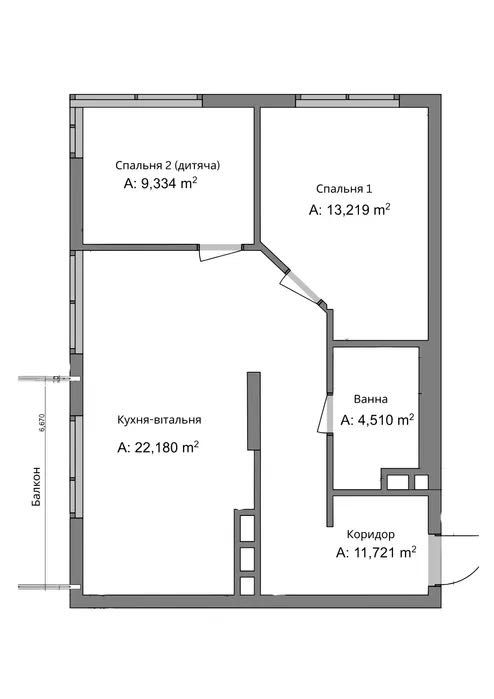 Продаж видової 3к кв ЖК "Французький квартал 2" Маккейна 1Б