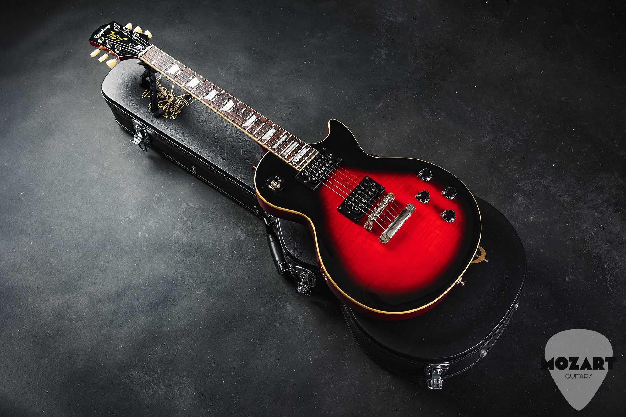 Epiphone Slash Les Paul Standard Vermillion Burst + futerał