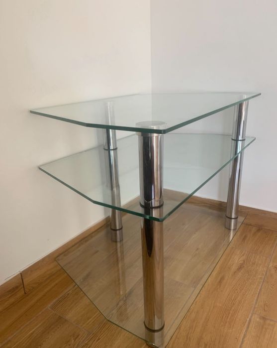 Szklany stolik, stolik RTV