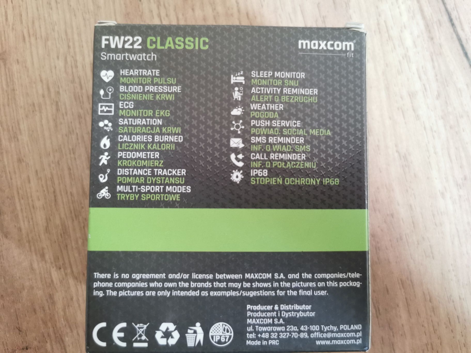 Smartwatch Maxcom FW22 Classic