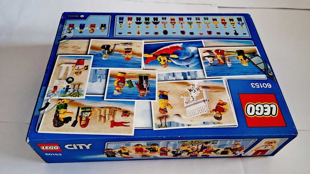 Lego City Recreation 60153 People pack - Fun at the beach selado