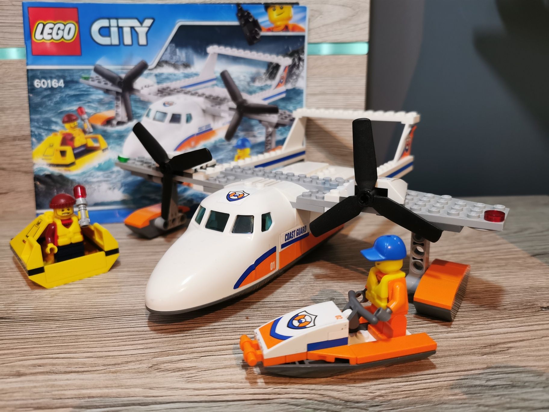 Lego City 60164 Hydroplan ratowniczy kompletny