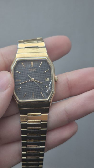 Unikat Seiko Złocony Octagon | Vintage Lata 80. | Sprawny