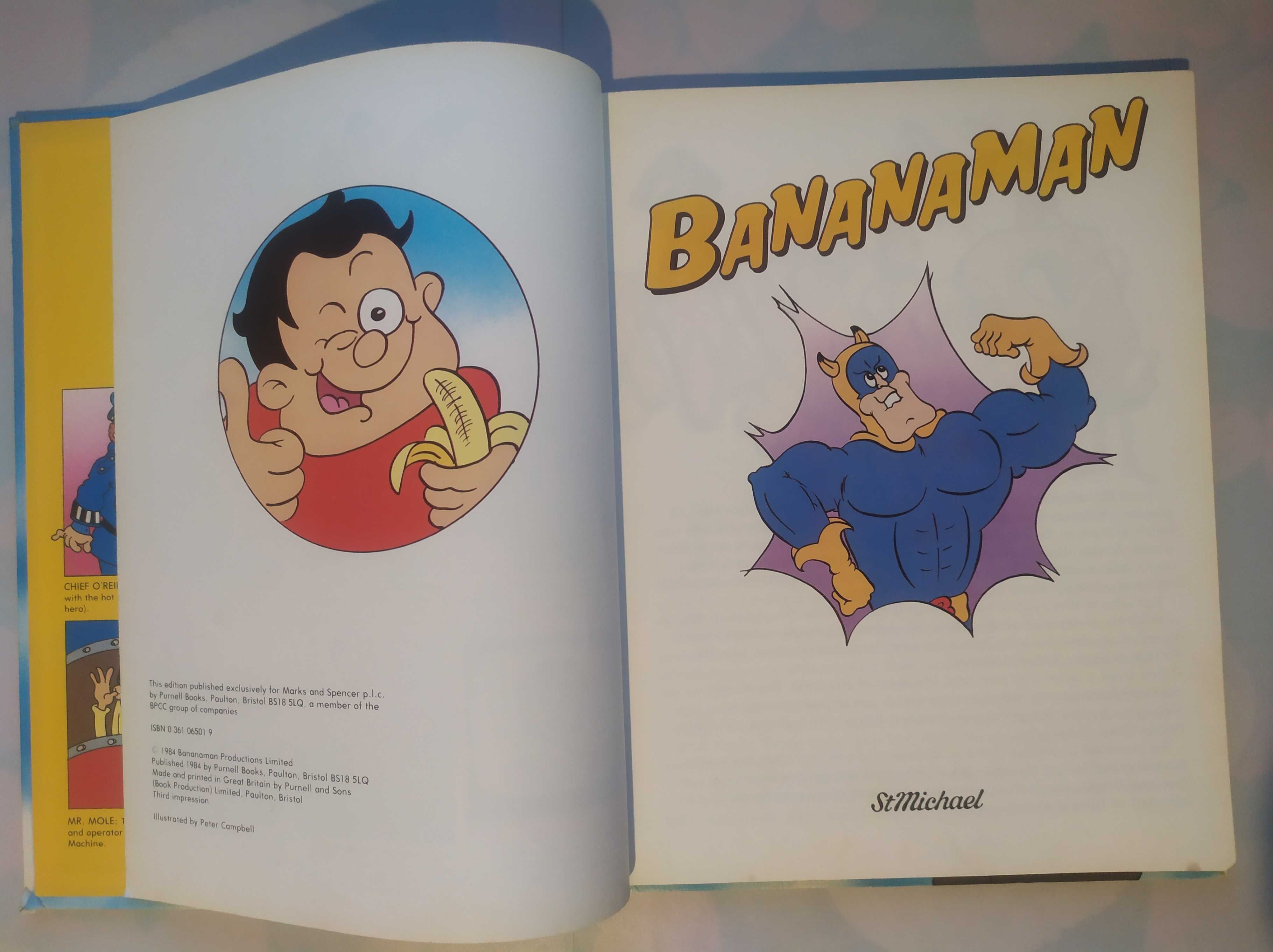 Книга Bananaman 1984 Язык Английский . Комикс