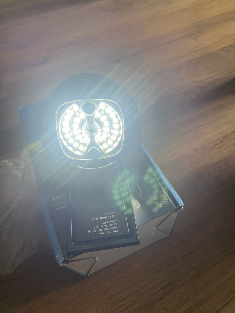 Camera solar atrapa