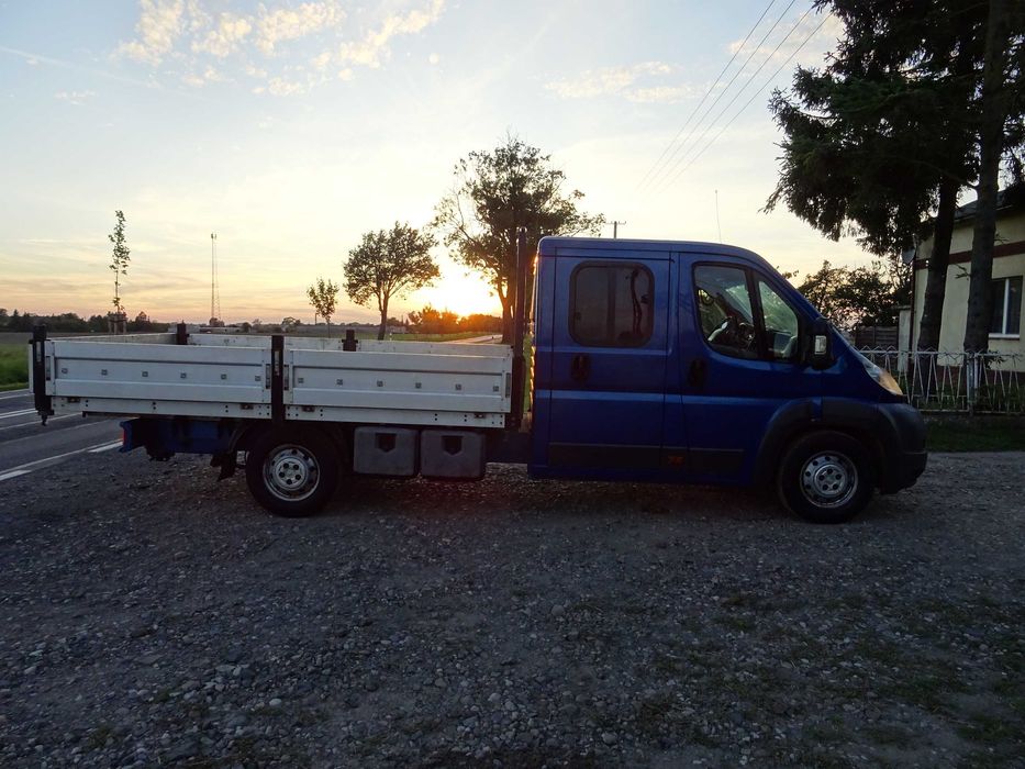 Peugeot Boxer 3.0 HDI paka niebieski metalik