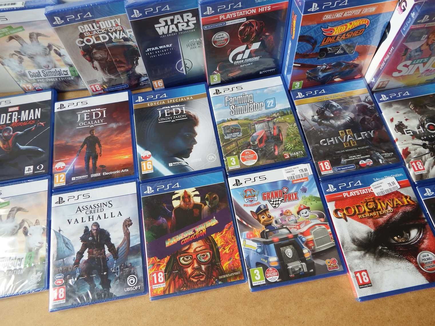 GRY PS4 PS5 KUTNO Ghost Of Tsushima PL nowa folia inne gry Playstation