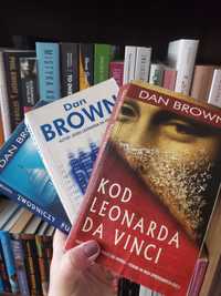 Dan Brown zestaw 3szt Kod Leonarda da Vinci Cyfrowa Twierdza Zwodniczy