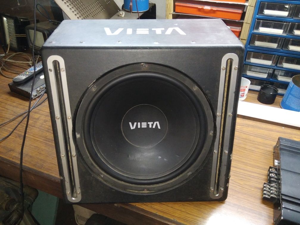 Amplificador pioneer  e Subwoofer vieta