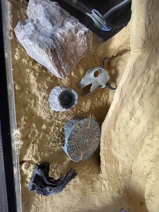 Terrarium własnoręcznie robione + wyposażenie