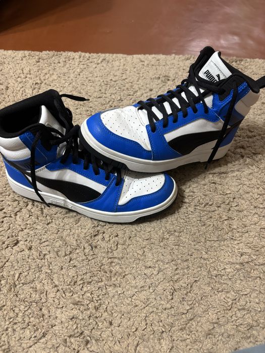 Puma rebound v6 blue кросівки оригінал