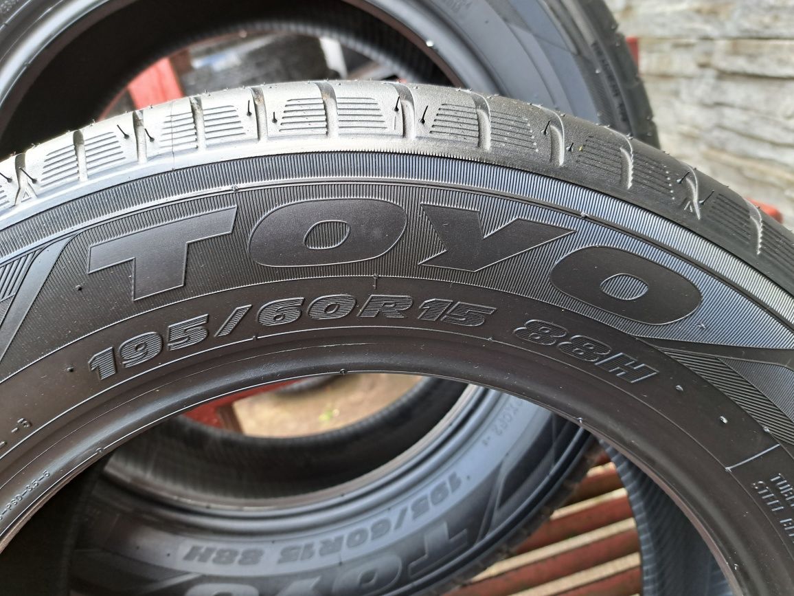 Opony letnie NOWE 195/60 R15 Toyo Montaż i wyważanie gratis!