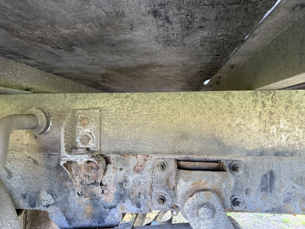 Skrzynia ladunkowa cala aluminium dzielone burty Faktura Okazja