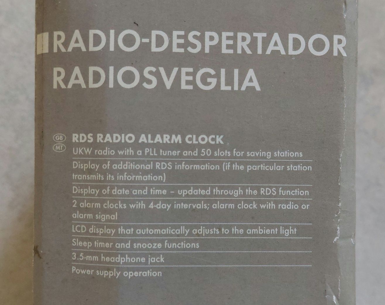 Radiobudzik SilverCrest KH2295 RDS