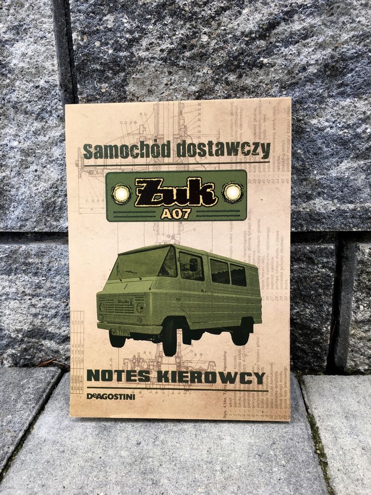 Notes kierowcy - ŻUK A07 auta PRL