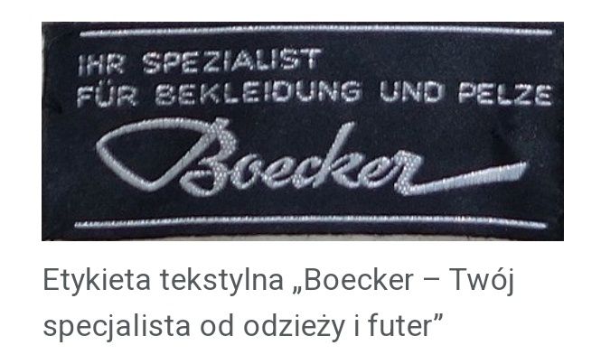 Futro firmy Boecker