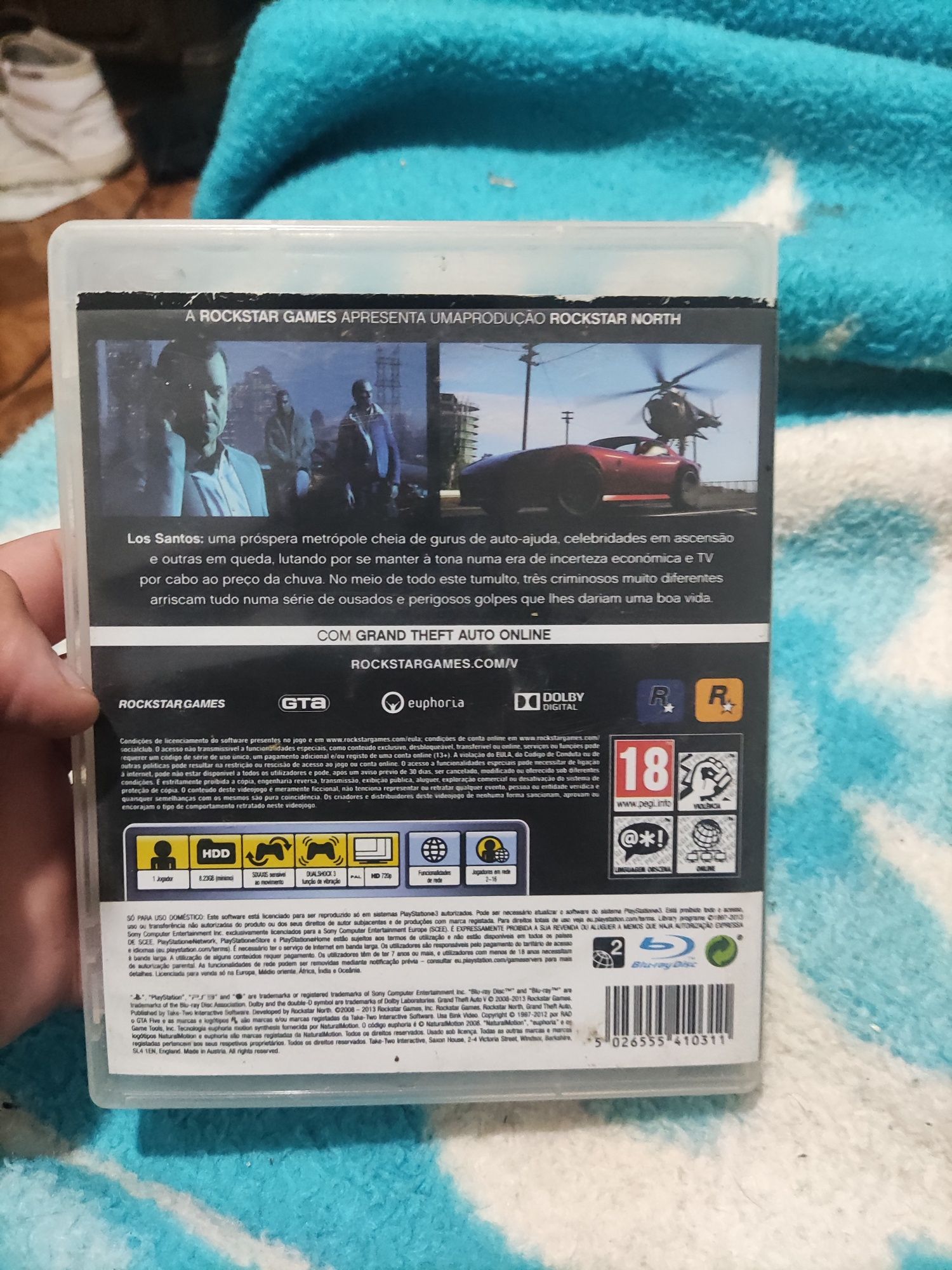 GTA V com mapa para ps3