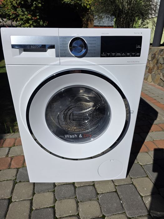 2 в 1 Bosch 6 serie Пральна сушильна машина 9/6 кг 1400 об/хв WNG24490