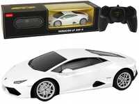 Auto R/c Lamborghini Huracan Rastar 1:24 Białe