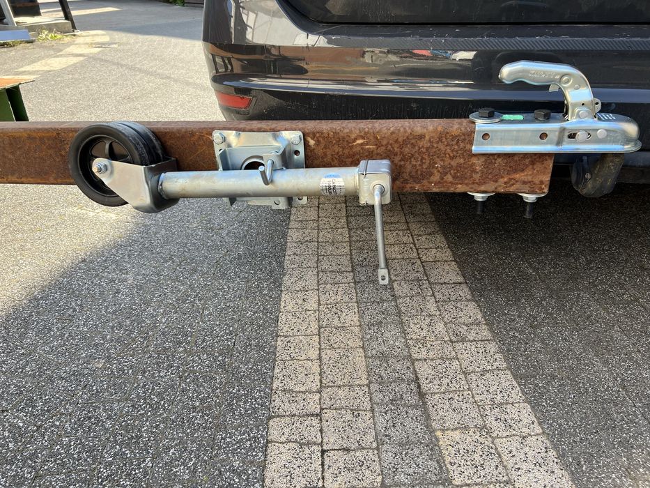 Schody  stalowe np. na kontener - mobilne do zabudowy. na magazyn itp