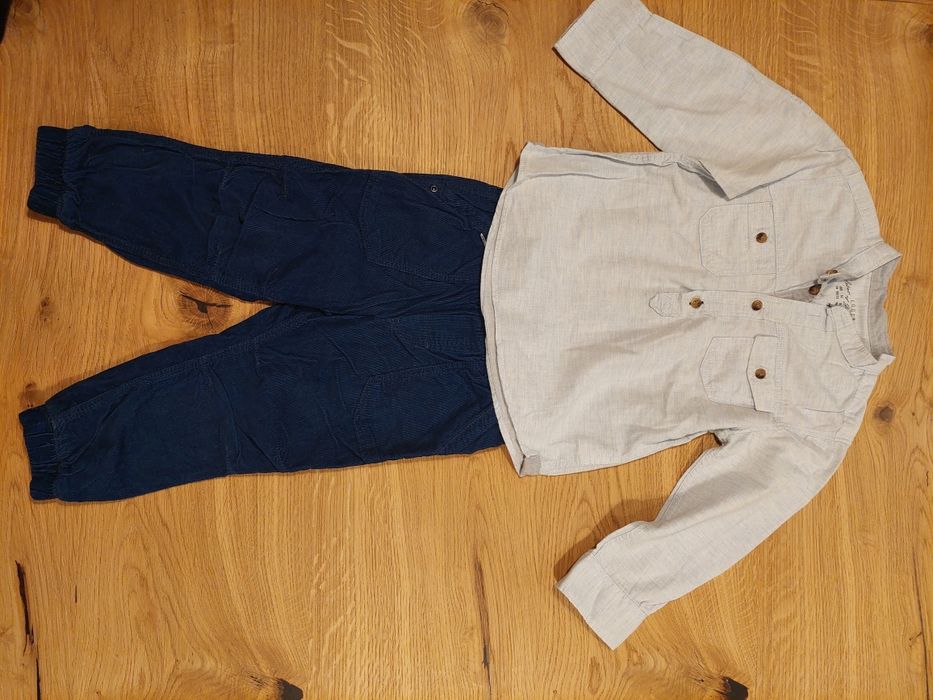 Koszula i spodnie H&M  92