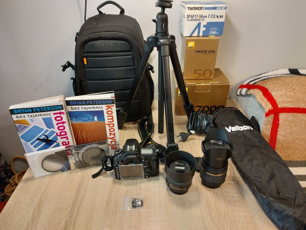 Nikon D7000 + zestaw
