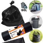 Worki na śmieci mocne 60l