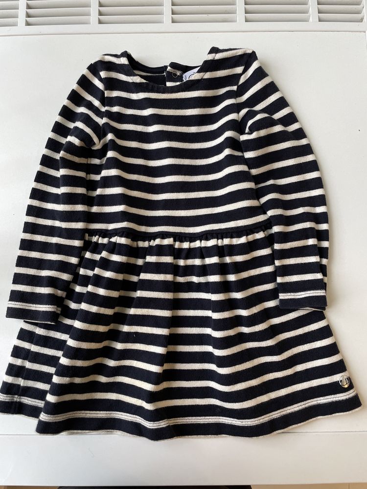 Vestido Petit Bateau 95 cm/2-3 anos