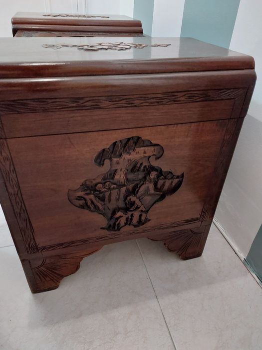 baú handmade vintage