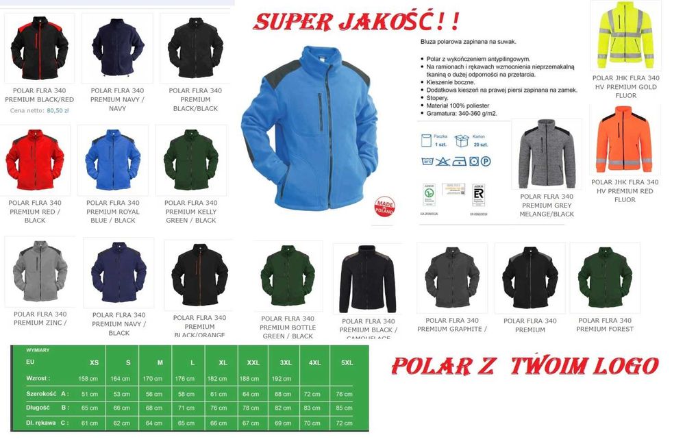 Polar z logo, Polar z grafika