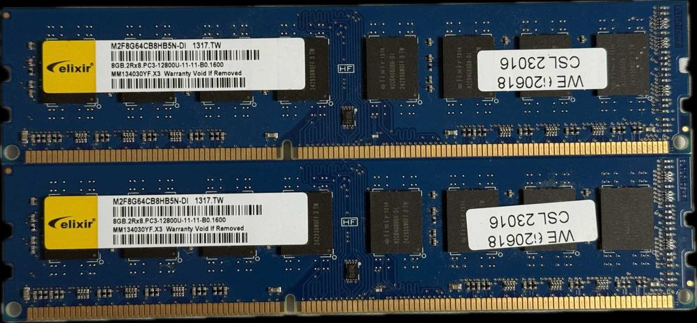 Pamięć RAM DDR3 Elixir 2x8GB 16GB 1600MHz