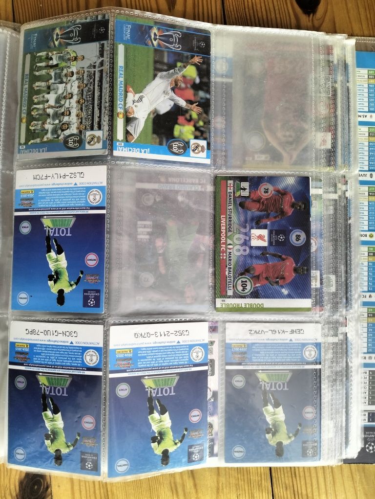 Album z kartami piłkarskimi Champions League 2014/15