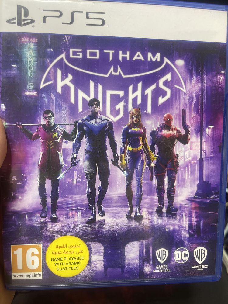 Ps 5 диски FC 24   gotham knights   Assasins creed valhalla