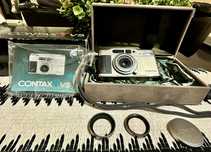Contax TVS Carl Zeiss Vario Sonnar T*3,5-6,5/28-55mm + acessorios