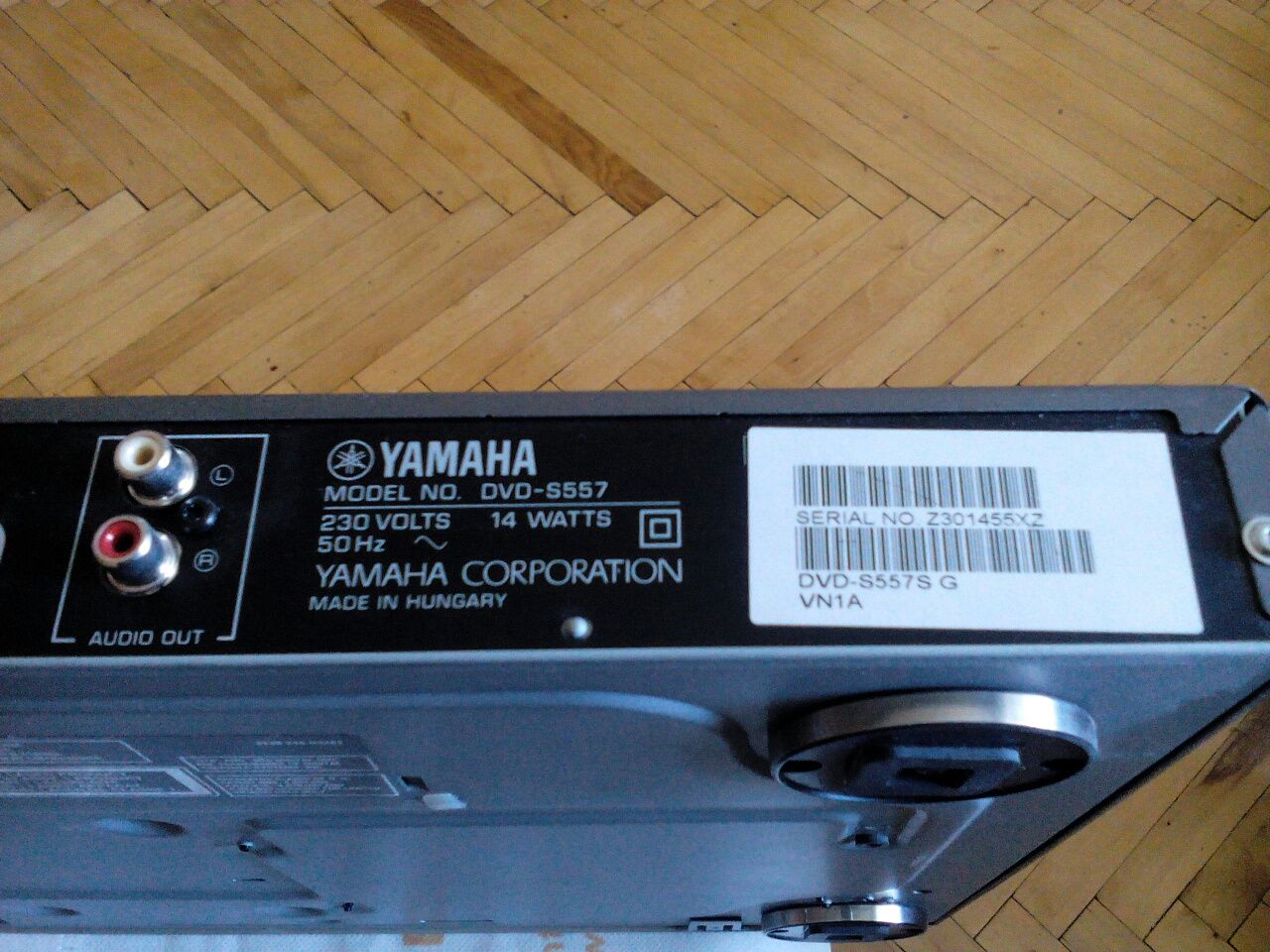 Dvd player " YAMAHA " DVD-S557