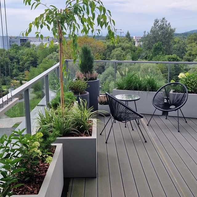 Donica Donice Taras na wymiar ! montaż na miejscu ! od Samfy Design